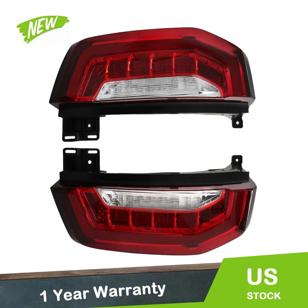 Set of 2 LED Red Tail Light Assemblies for GMC Yukon (2021–2024)