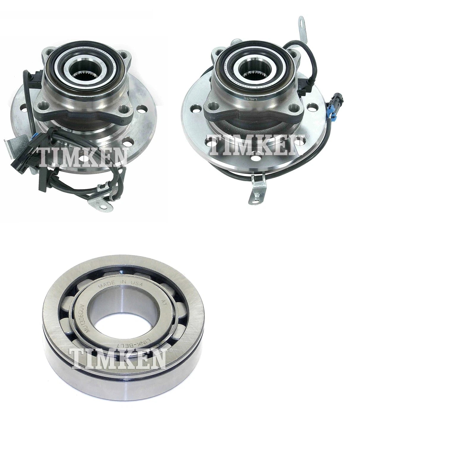 Timken Wheel Bearing Hub Kit for Chevy GMC K1500 4WD (1996–2000)