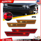 Front Rear Side Marker Light Housing for Dodge Challenger Charger (2008–2014)