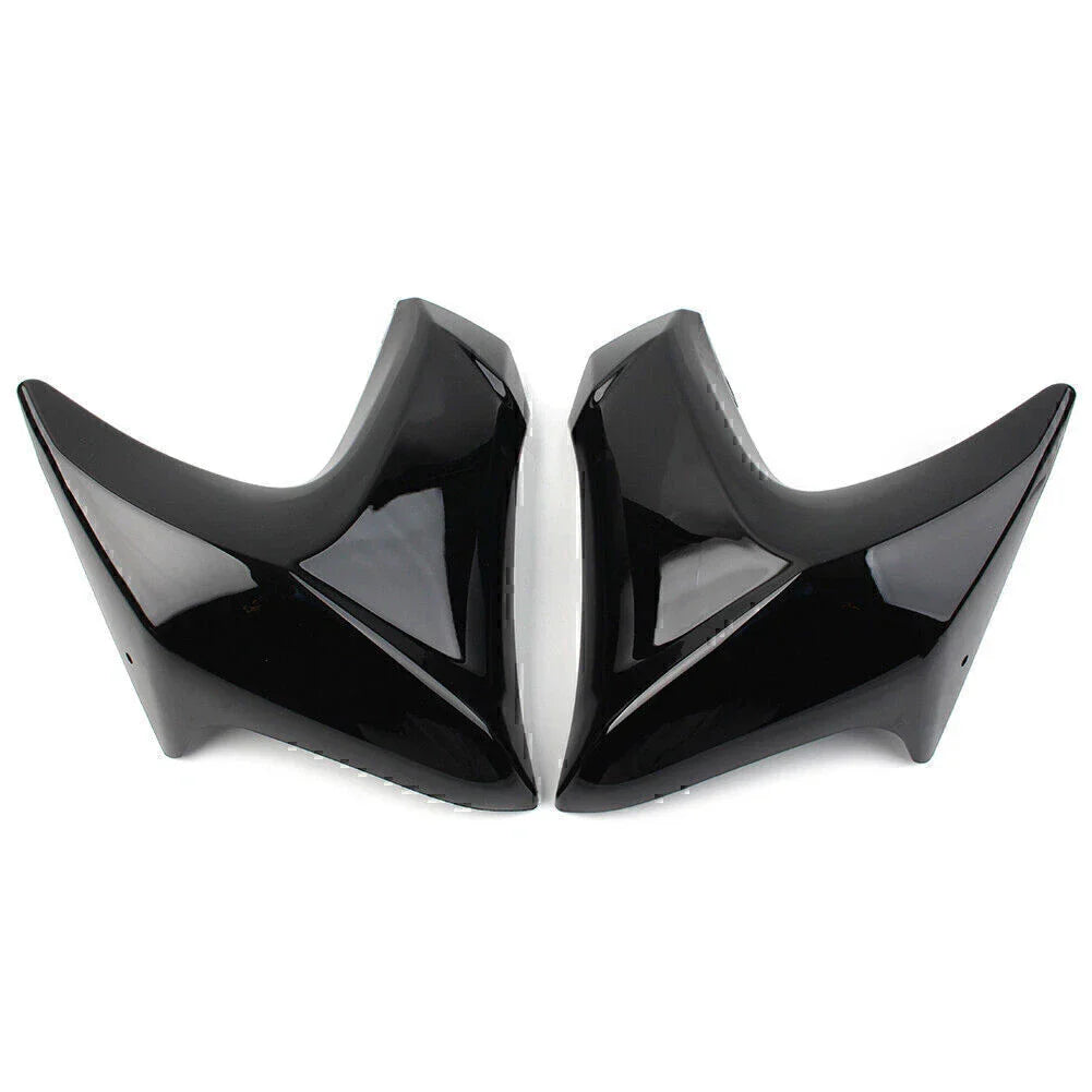 Gloss Black ABS Radiator Cap Compression Plate for Kawasaki ER6N (2012-2016)