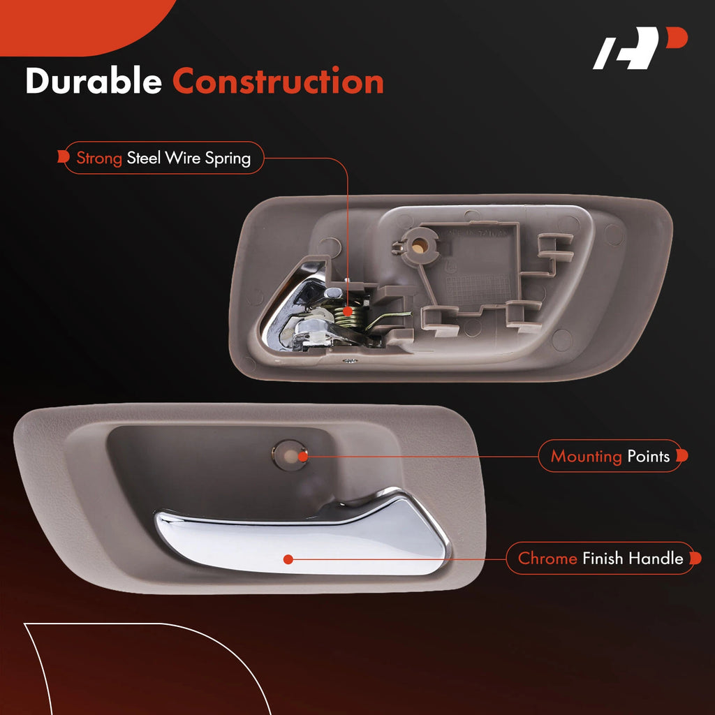 Rear Right Chrome Interior Door Handle for Honda Accord (1998-2002)
