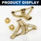 Stainless Steel 304 Gold Exhaust Header for Street Rod SBC Small Block (1923–1949)