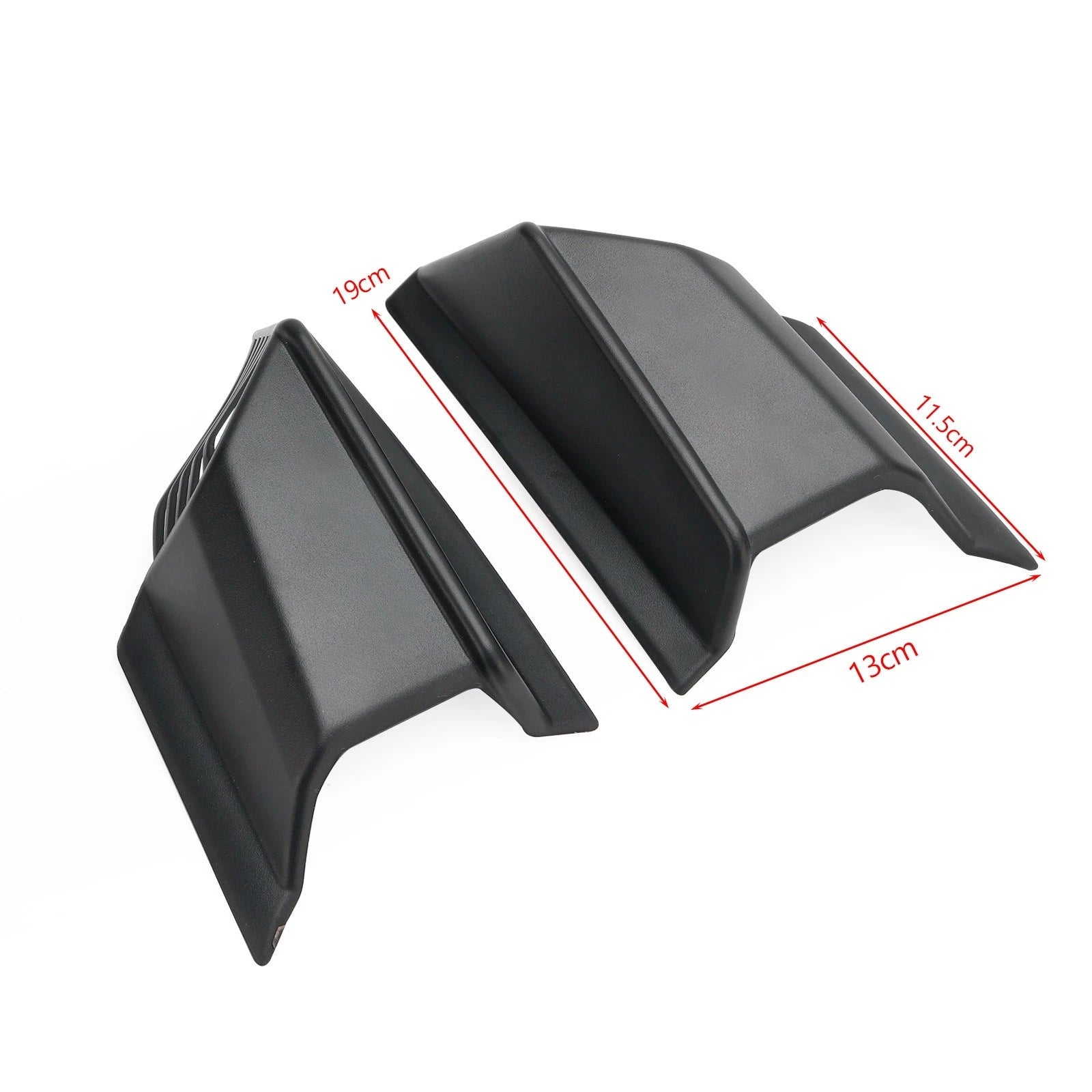 Body Winglet Side Deflector Air Wing Spoiler for Honda ADV-150 (2019–2022) Black