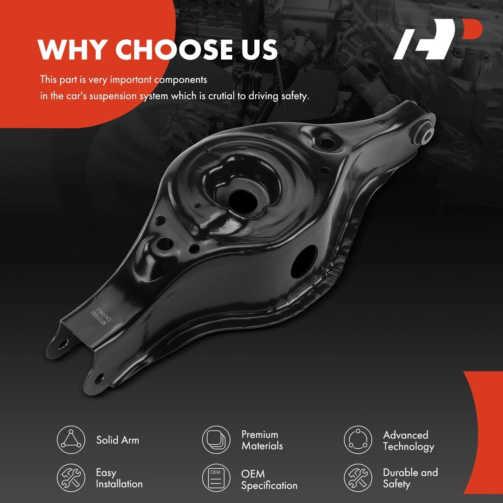 Rear Lower Control Arm for Nissan Pathfinder, Infiniti QX60