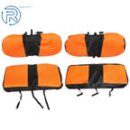 Vinyl Front Rear Seat Cover for Yamaha Drive/Drive2 (2007-Present) Orange