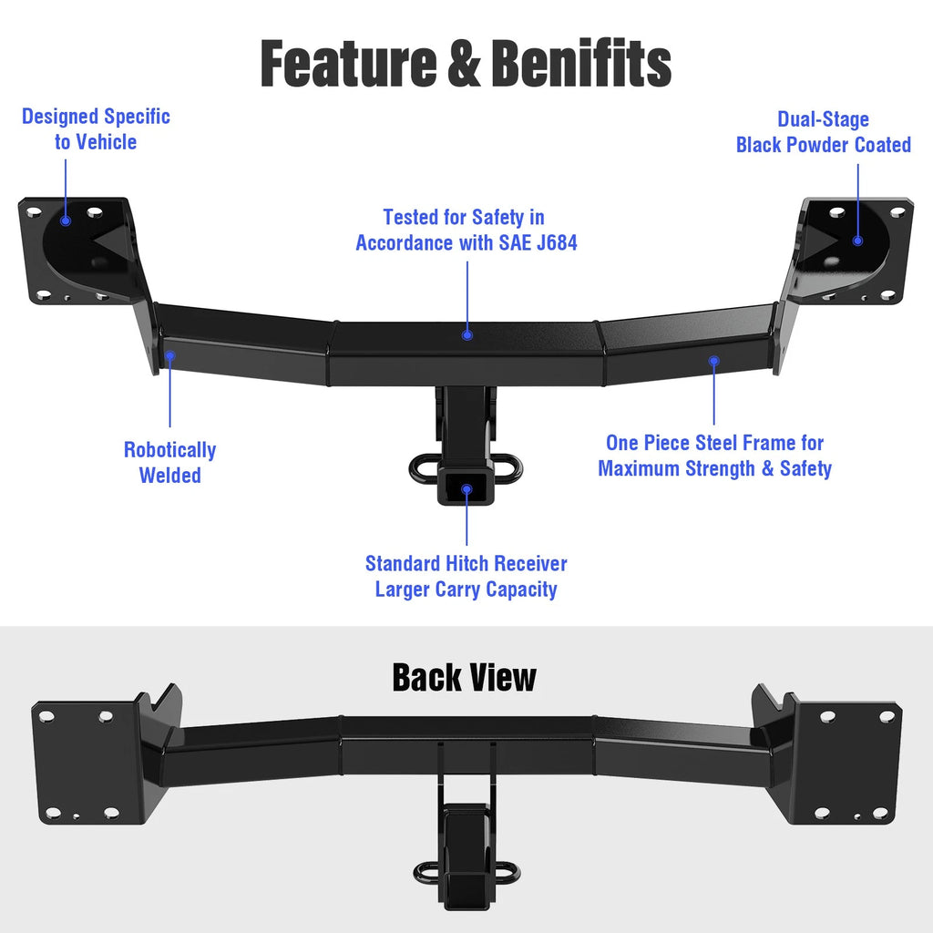 Towing Hitch Receiver Class 3 for BMW X5 X6 (2007-2019)