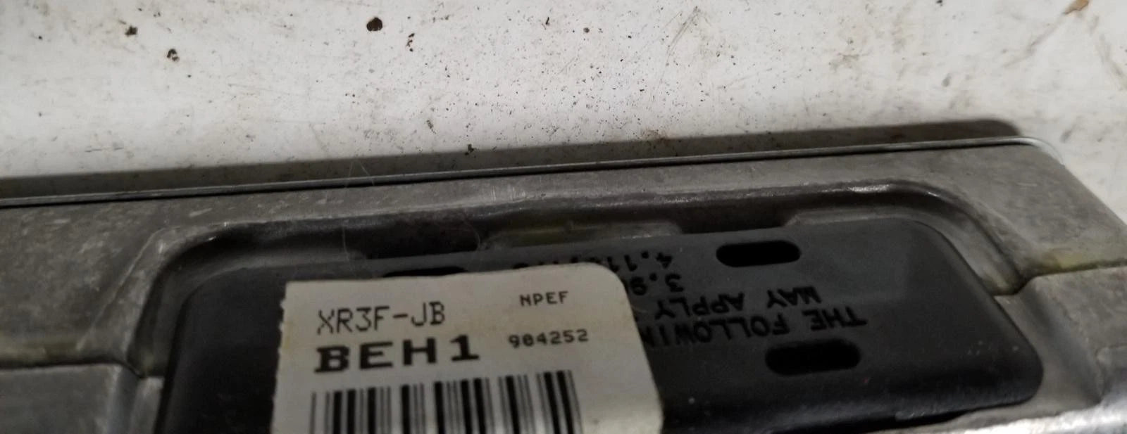 Engine Computer PCM ECM EEC-V for Ford Mustang 3.8L (1999–2000) XR3F-12A650-JB BEH1