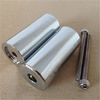 Custom 3" Chrome Billet Bar Ends for Suzuki Hayabusa GSX-R1300 (1999–2014)