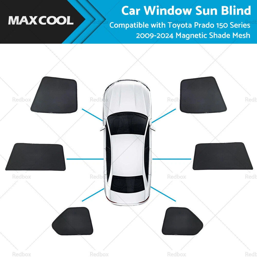 Window Sun Shade for Toyota Prado 150 (2009–2024) RAV4 (2019–2022)