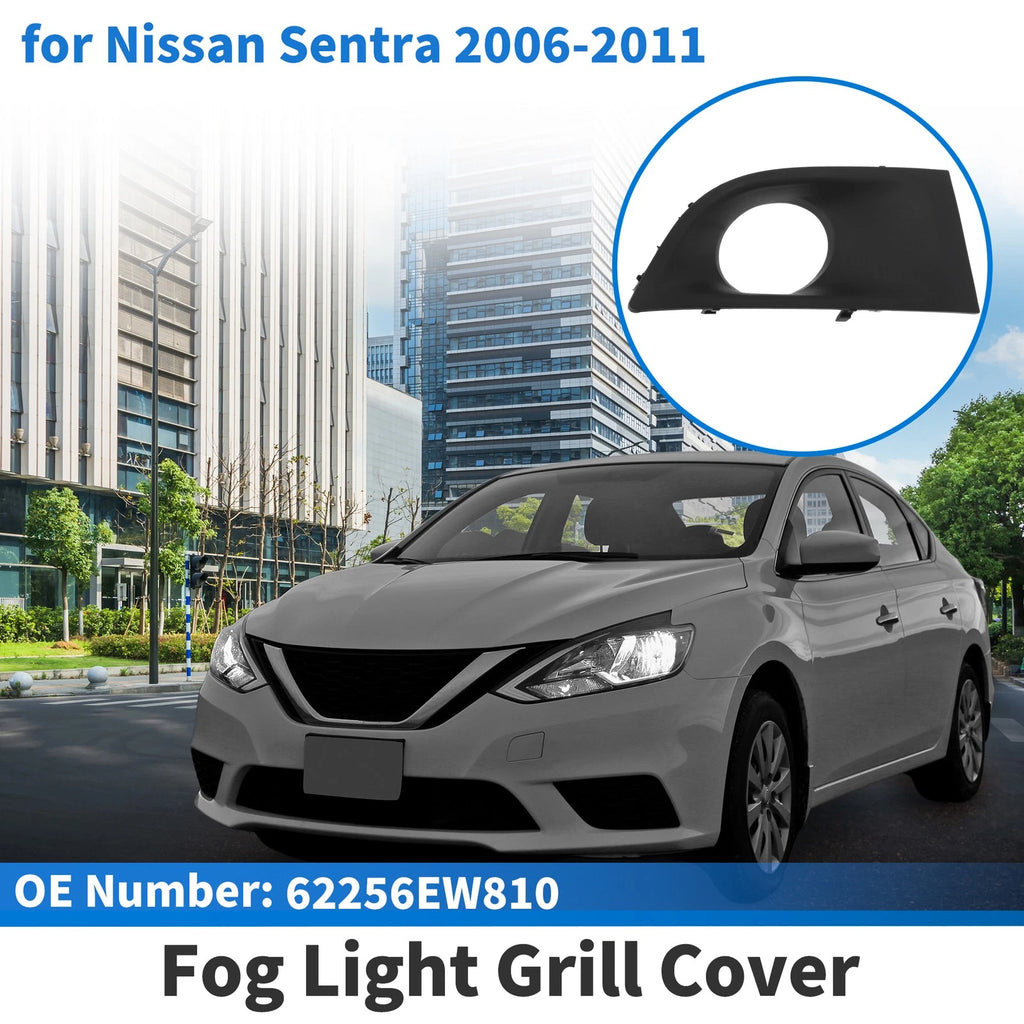 Front Right Fog Light Grill No. 62256EW810 for Nissan Sentra (2006–2011)