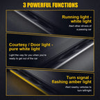 2X 70" LED Running Board Lights for Dodge RAM 1500 2500 3500 (2019-2023)
