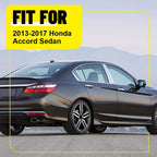 Set of 6 Stainless Steel Chrome Pillar Post Trim for Honda Accord (2013–2017)