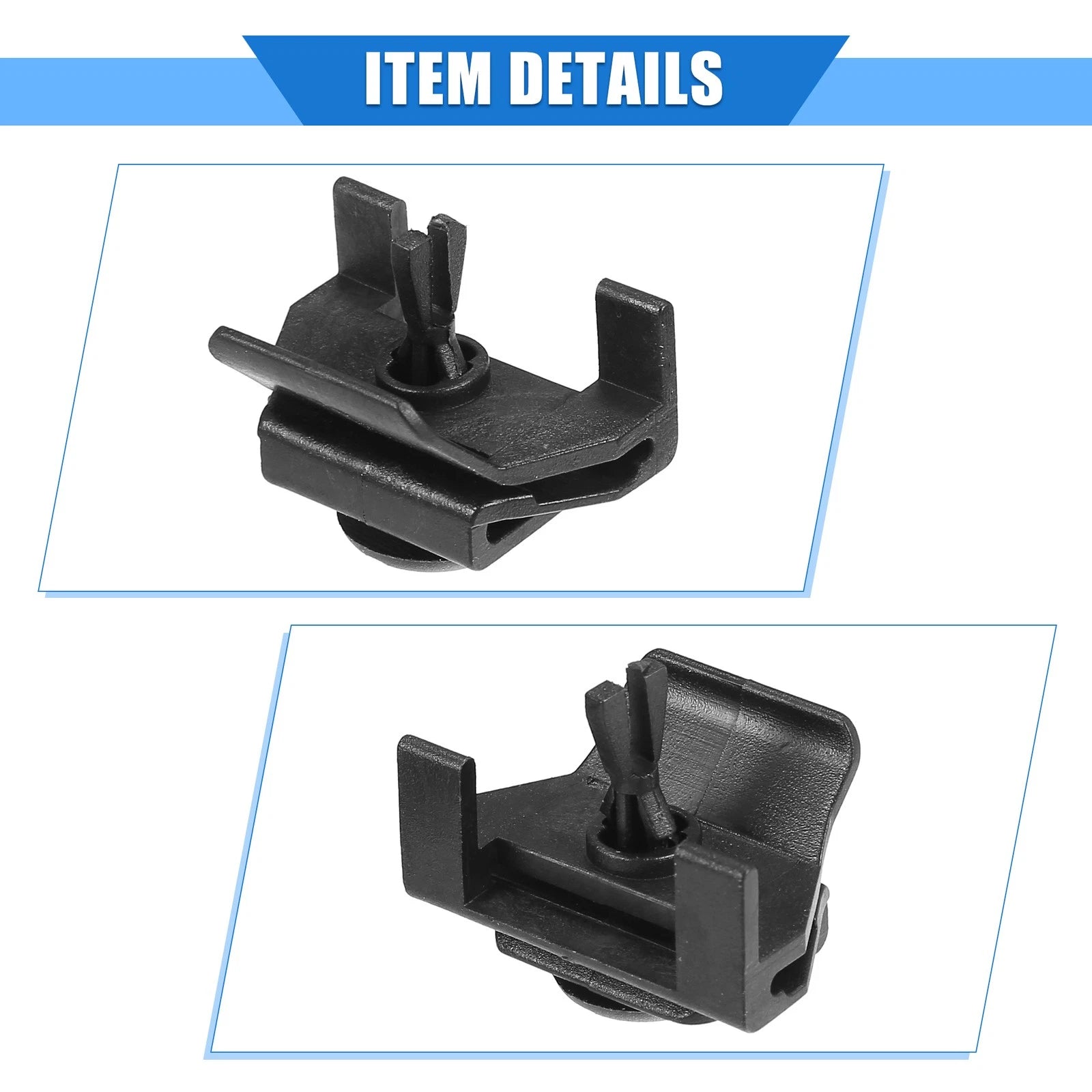 Set of 10 Front Fender Bumper Cover Clips for Toyota Camry (2004–2011)