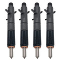 Set of 4 Fuel Injectors 236-5707 for Caterpillar CAT 3054C 430D