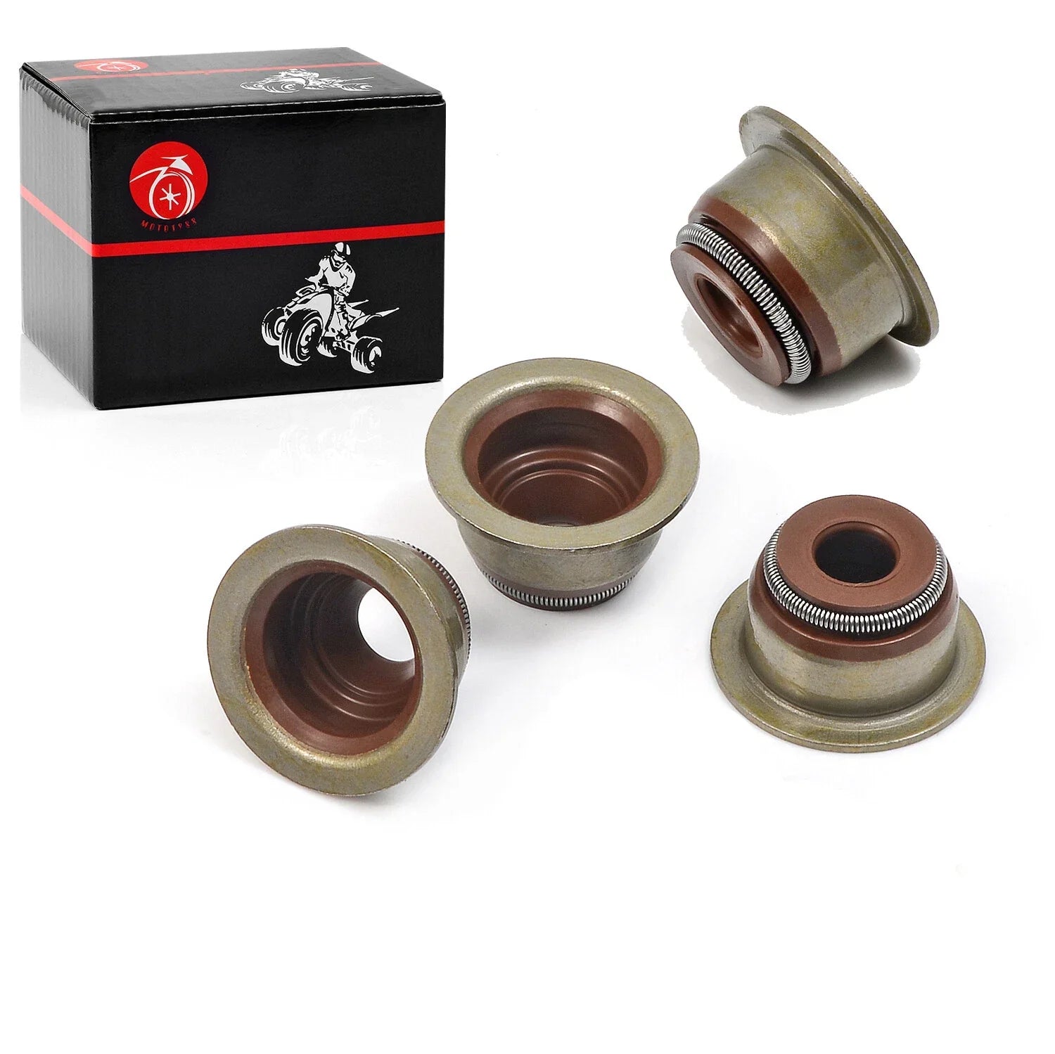 4pcs Valve Stem Seal for EZGO Gas Golf Cart (1991–2024)