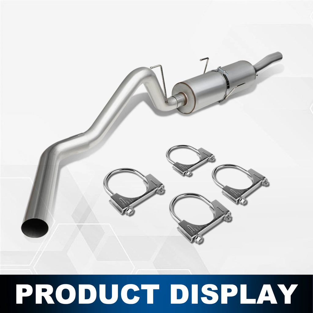 3" Stainless Racing Muffler for Ram 1500 (2004–2005) 5.7 V8 Catback Exhaust