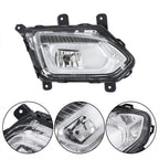 Fog Lights for Chevrolet Equinox (2016–2017) Chrome Halogen LH RH Set