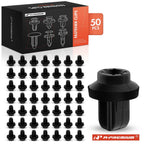 50Pcs License Plate Bracket Screw Grommet Clip for Mercedes-Benz 