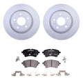 Hella Rear Rotors & Low-Met Disc Brake Pad Kit for Audi A4 A4 Quattro A5 (2010–2020)