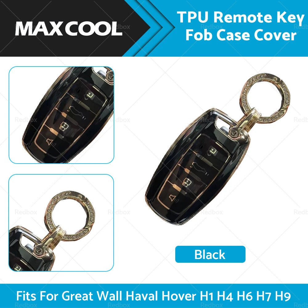 TPU Remote Key Fob Case Cover for Great Wall Haval H1 H4 H6 H7 H9 (2010–2023)