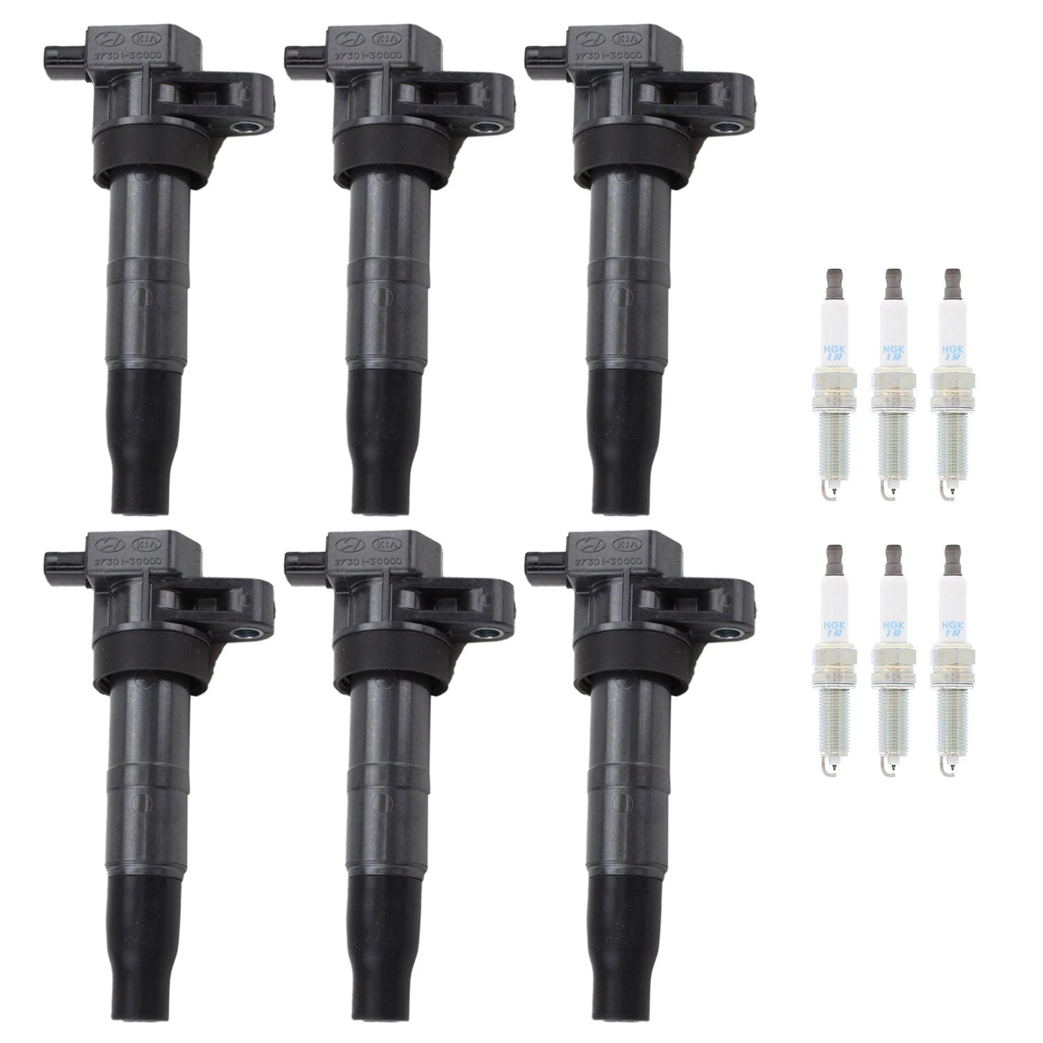 Set of 6 Ignition Coils & Spark Plugs for Cadenza V6 (2014–2019)