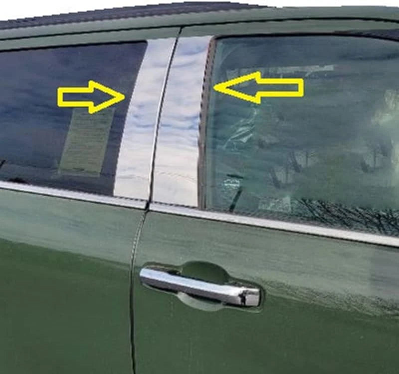 Luxury Pillar Post Trim 4pc for 2023 Toyota Sequoia