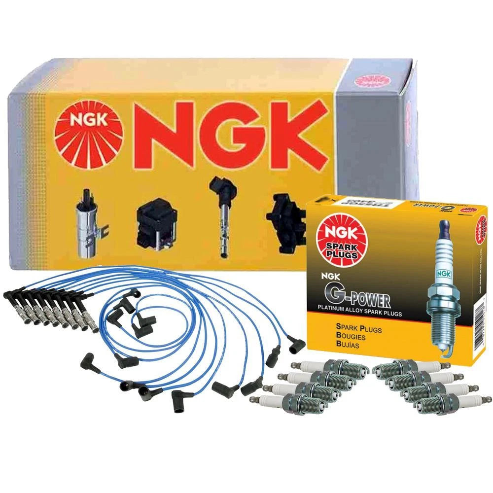 Set of 8 NGK G-Power Platinum Spark Plugs for Mercedes W124 W140 R129 V8