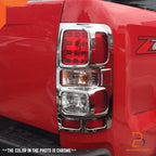 Matte Black Head Tail Light Lamp Cover Trim for Holden Colorado (2016-2023)