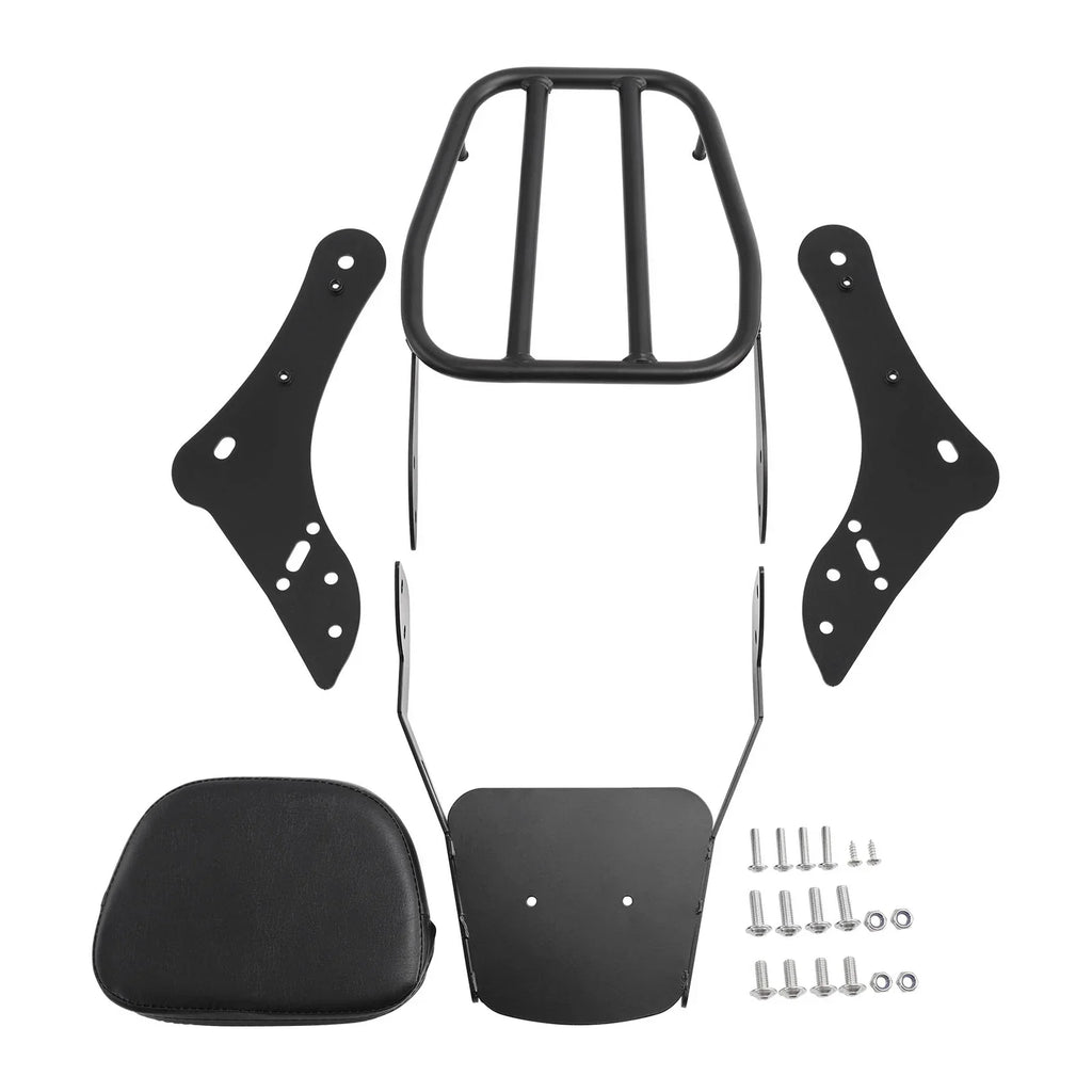 Backrest Sissy Bar Luggage Rack for Kawasaki Vulcan S VN650 EN650 (2015-2023)