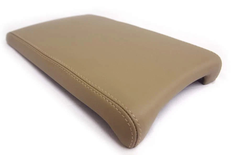 Leather Synthetic Center Console Armrest Cover for Acura RDX (2013–2018) Beige