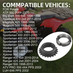 Crankshaft Timing Gear Sprocket & Slit Nut for Polaris Hawkeye 400 (2011–2014)