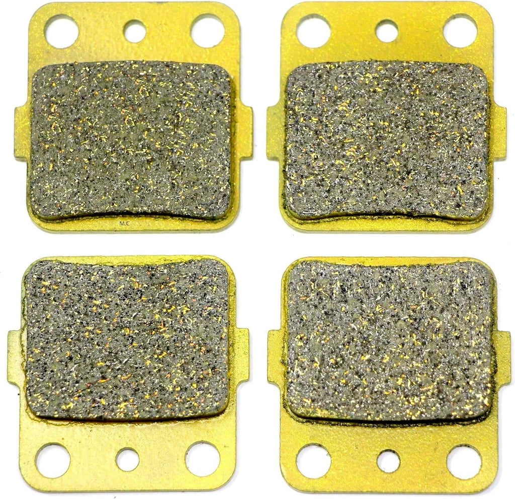 Set of 4 Brake Pads for Honda TRX 420 FA Fourtrax Rancher (2009–2014)