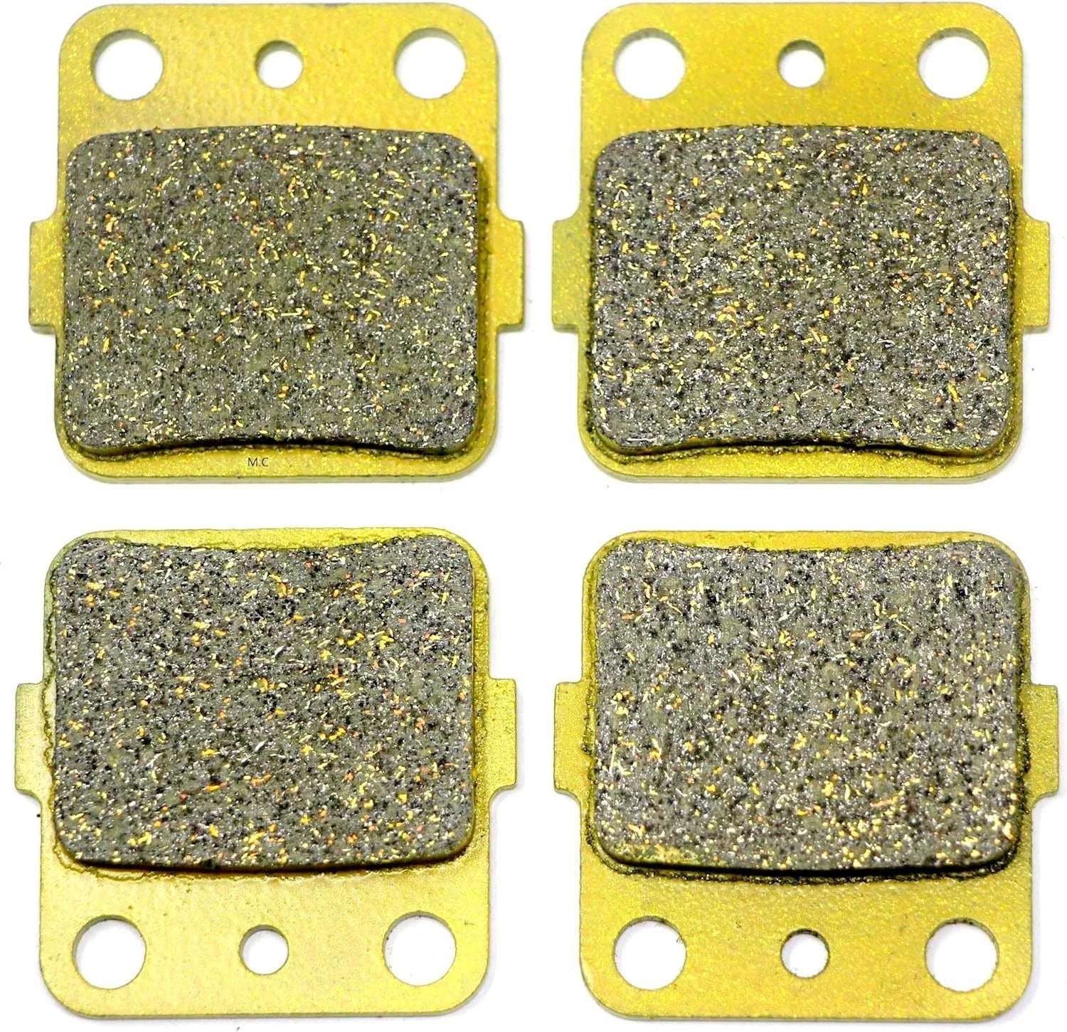 Set of 4 Brake Pads for Honda TRX 420 FA Fourtrax Rancher (2009–2014)