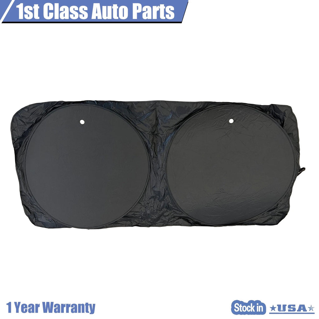 Foldable Windshield Sun Shade for Universal Fit (58"x28")