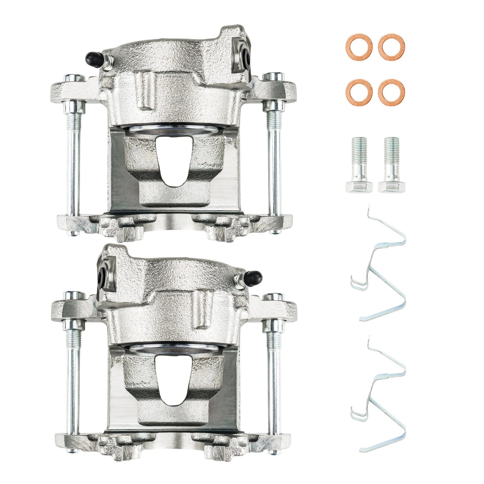 2x Front Brake Calipers for Chevy S10 and GMC Sonoma (1988–2003)