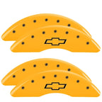 Caliper Covers Set of 4 Engraved Bowtie for 20-24 Chevy Silverado 3500