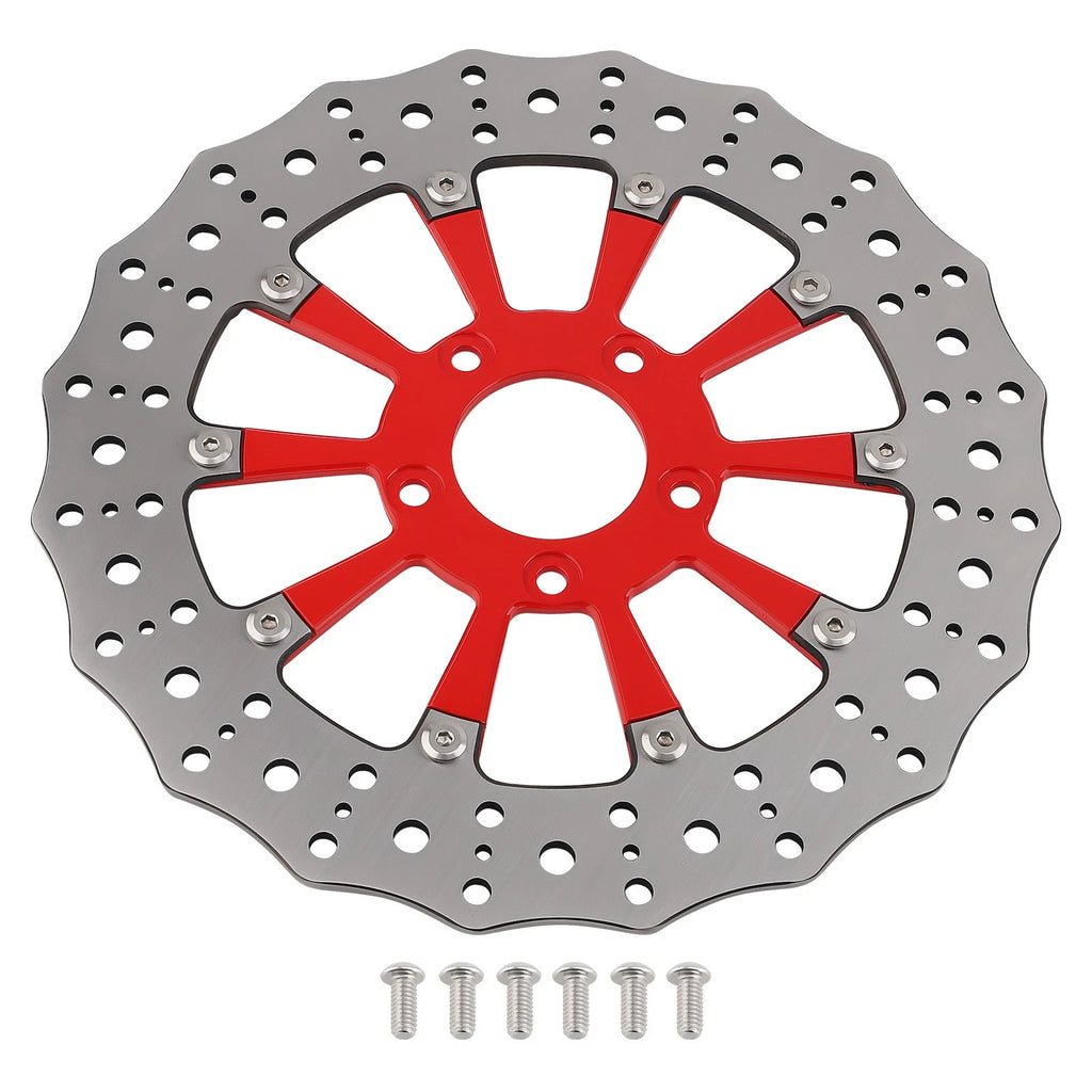 Front Brake Rotor Disc for Harley-Davidson Touring Trike Softail Dyna (11.8") (2010–2024)
