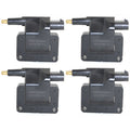 Ignition Coils Set of 4 for Ram Dodge Jeep (Truck Van Le Baron Dakota Cherokee)