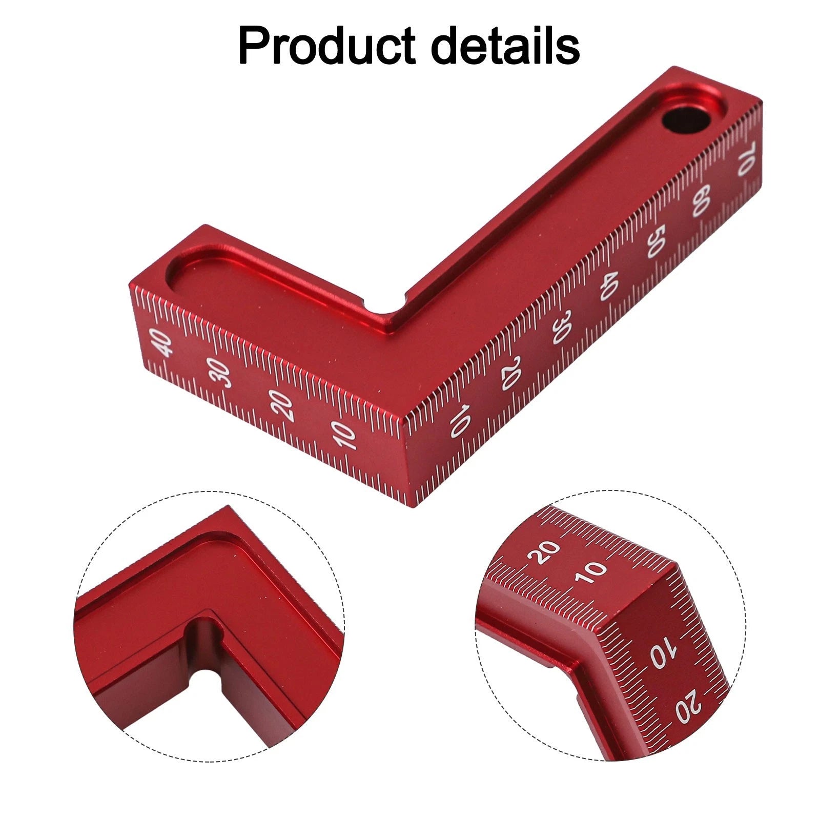 Aluminum Alloy 90 Degree Clamping Tool for Woodworking Alignment