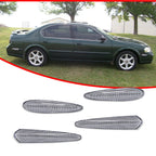 Front and Rear Bumper Trim Covers for Nissan Maxima (2000–2003)