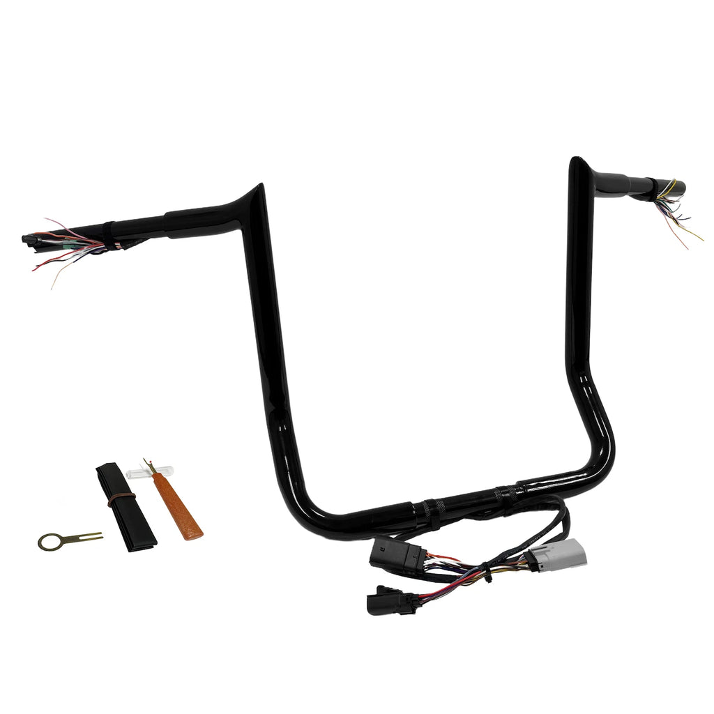12" Prewired Handlebar for Harley Street Glide/Electra Glide/Ultra Limited (2008–2013)