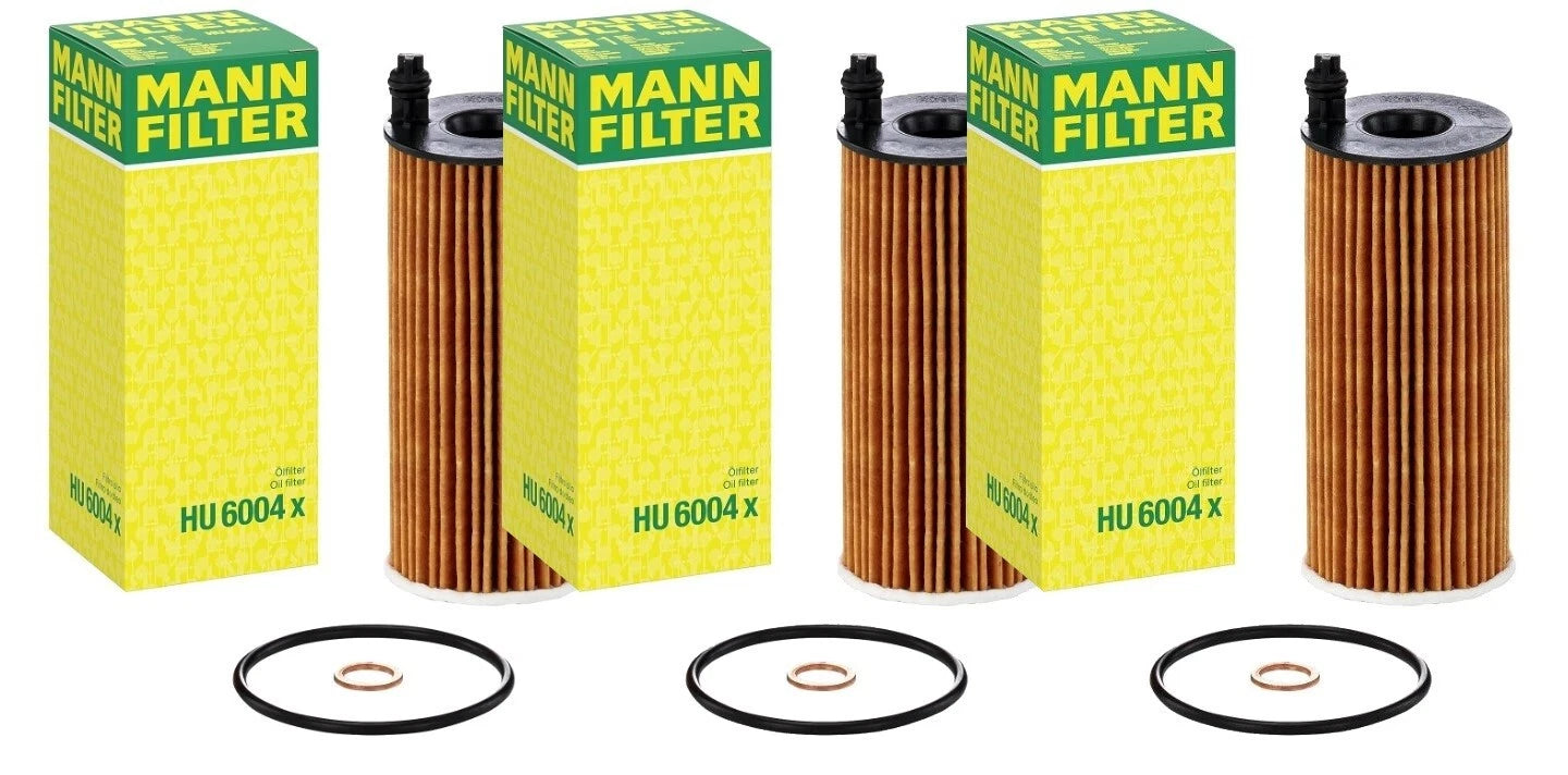 Set of 3 Engine Oil Filters for BMW F15 F30 328d 535d X3 X5 740Ld