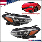 Headlight Pair for Honda Civic (2022–2023) - Sport Touring, OEM