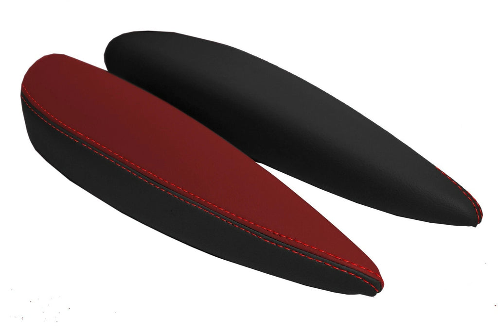 Armrest Door Panel Cover for Mini Cooper R55 (2007–2015) Red & Black