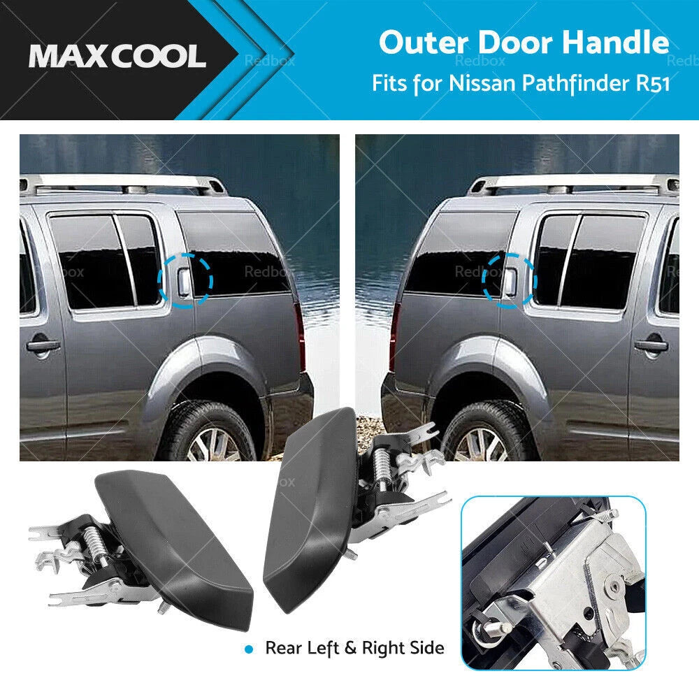 Rear Pair Outer Door Handle for Nissan Pathfinder R51 (2005–2013)