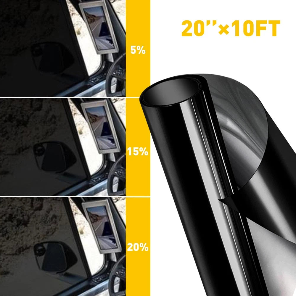 Window Tint Film 5% 15% 20% VLT for Car Home Office Glass