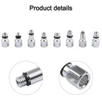 13PCS Brake Bleed Connector Kit for Hydraulic Bike Brakes (Aluminum Alloy)