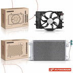 A/C Condenser and Cooling Fan Assembly Kit for Ford Fusion (2013–2020)