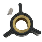 Water Pump Impeller with Key 0433935 for Johnson Evinrude 2-4 HP (18-3015)