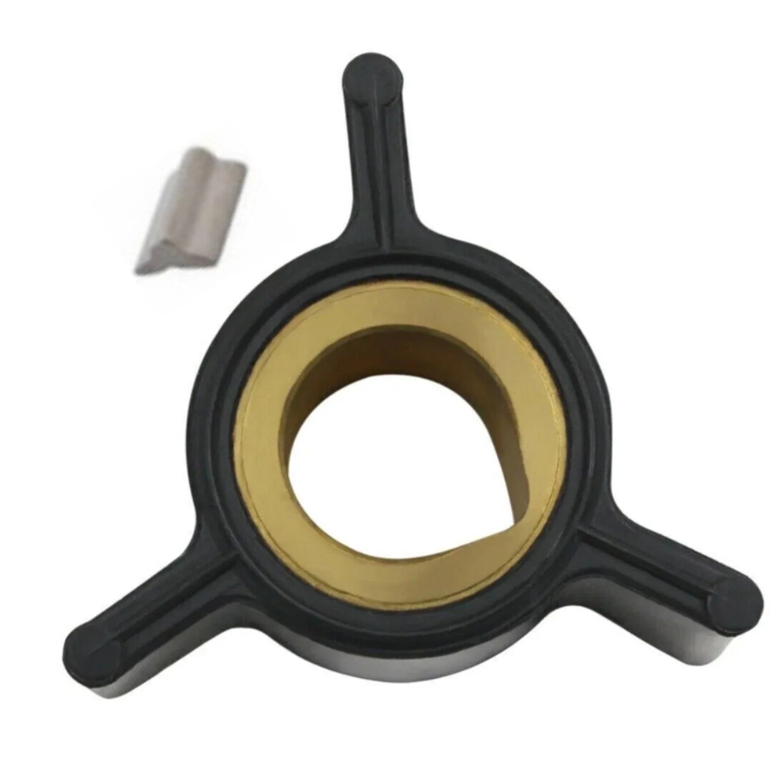 Water Pump Impeller with Key 0433935 for Johnson Evinrude 2-4 HP (18-3015)
